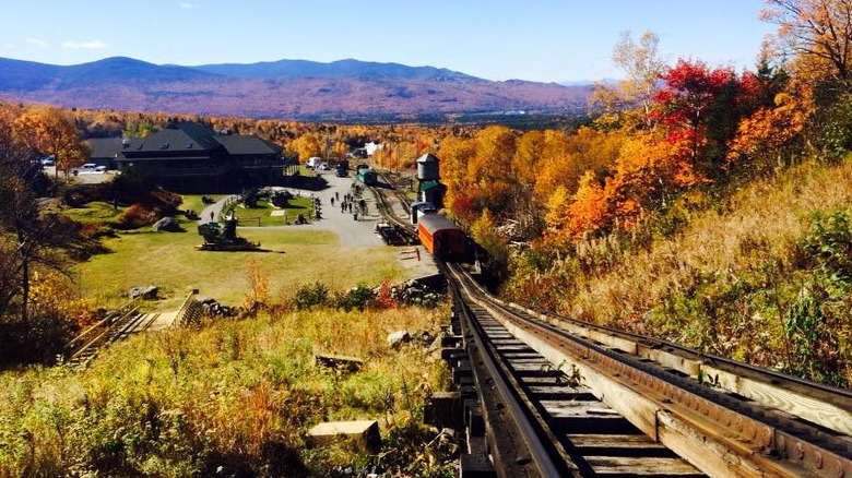 Mount Washington Cog Railway base