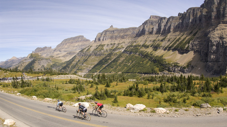 going to the sun road glacier