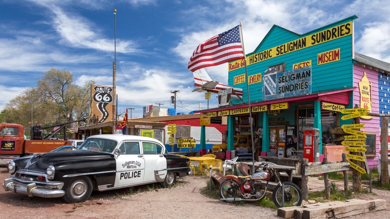 classic Route 66 scenery