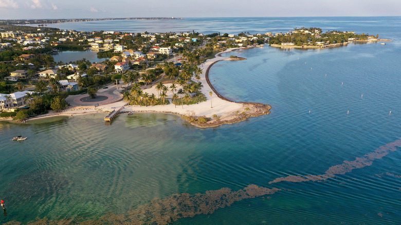 Aerial view of Key West