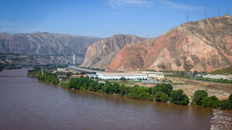 Yellow River through Lanzhou