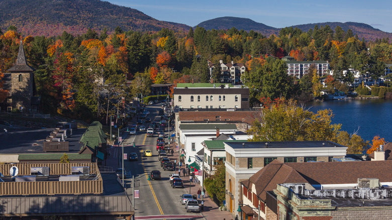 Main Street in Lake Placid