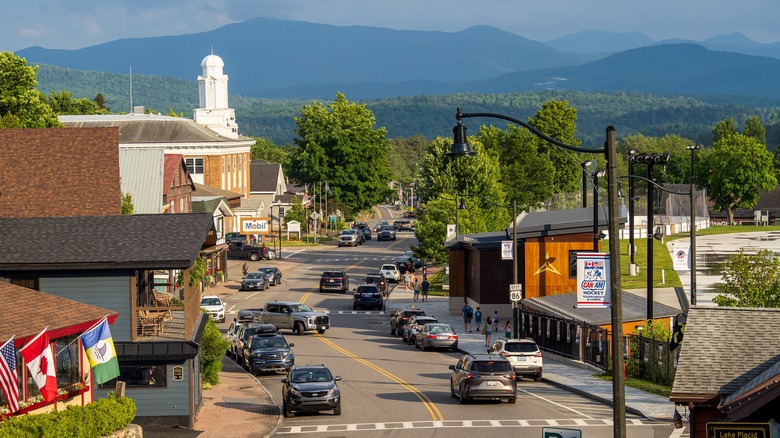 Main Street of Lake Placid