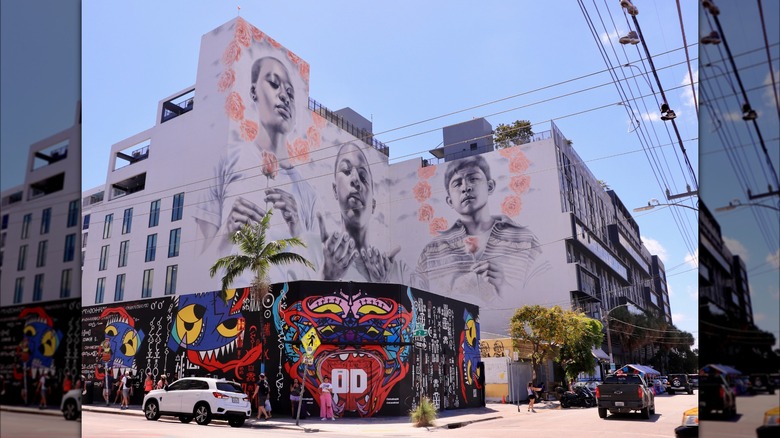 street mural in Miami, Florida