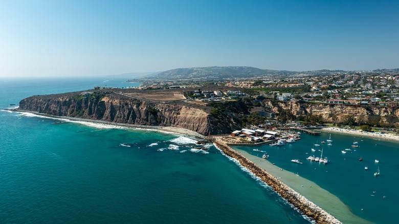 Aerial view of Dana Point