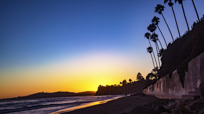 Sunset at Butterfly Beach