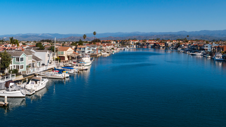 Waterfront homes in Oxnard