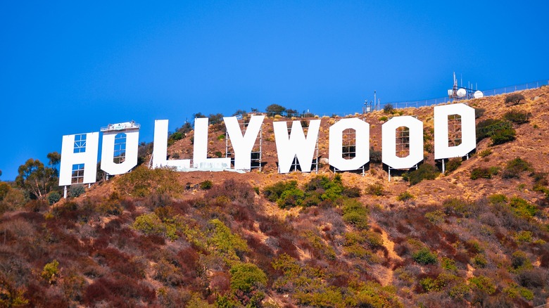 Hollywood sign in LA