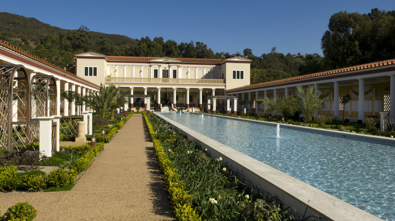 Getty Villa garden