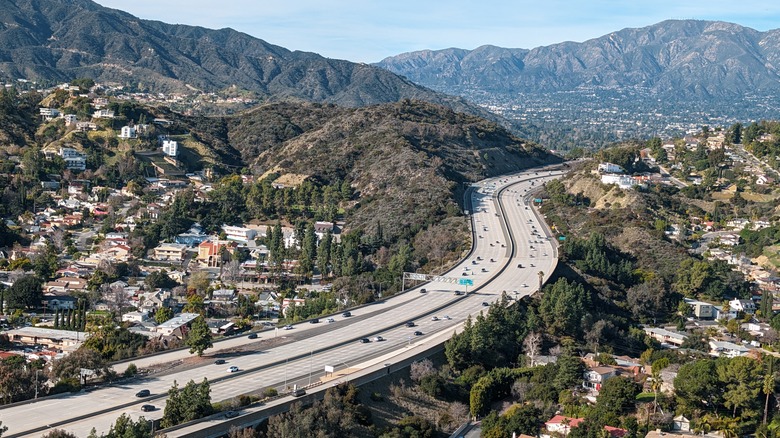 Los Angeles freeway