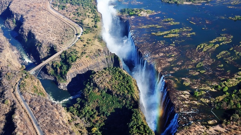 Victoria Falls from above