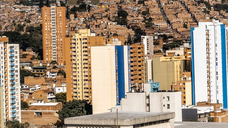 Buildings in Medellín, Colombia