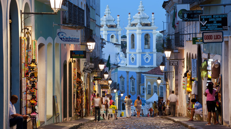 Salvador da Bahia, Brazil streets