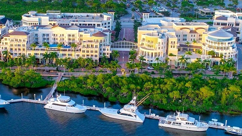 Aerial view of Harbourside Place