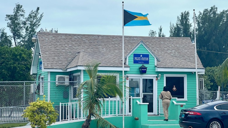 Police station in Nassau