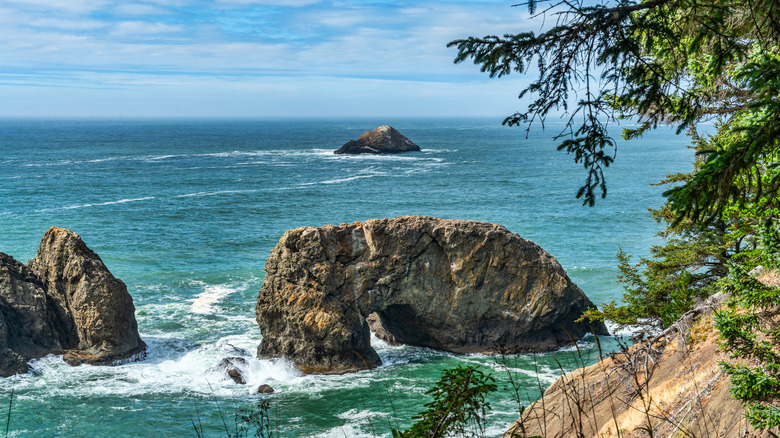 Arch Rock on the Oregon Coast