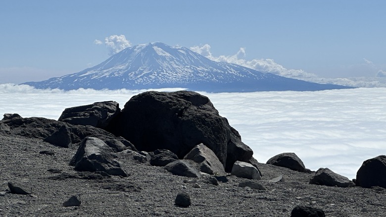 The Mount St. Helens Crater