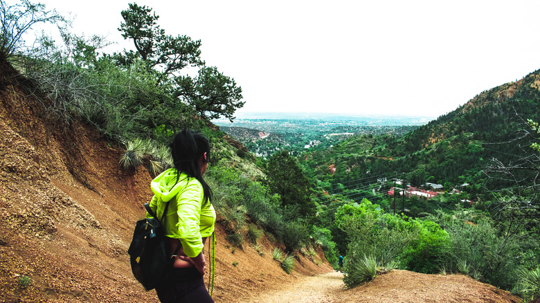 view from the Manitou Incline