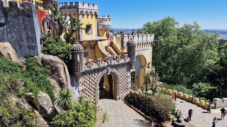 Monumental Gate at Pena Palace