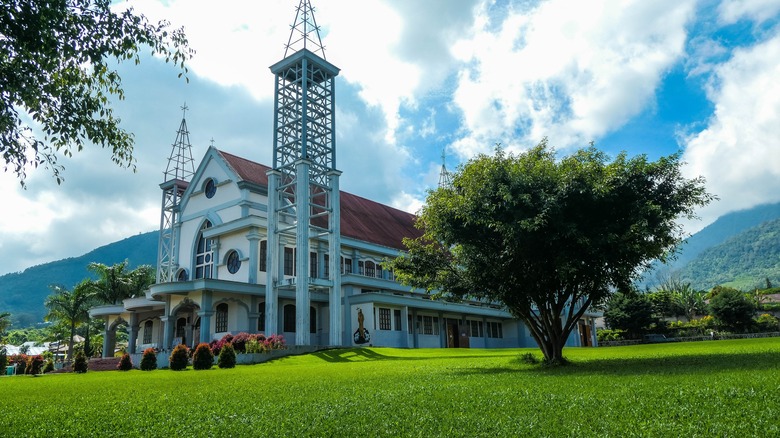 Ruteng Cathedral in Flores Island