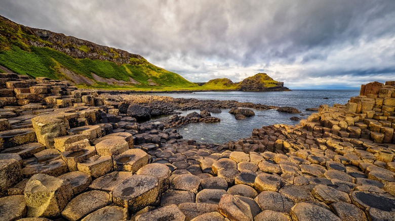 Giant's Causeway rocks, Norther Ireland