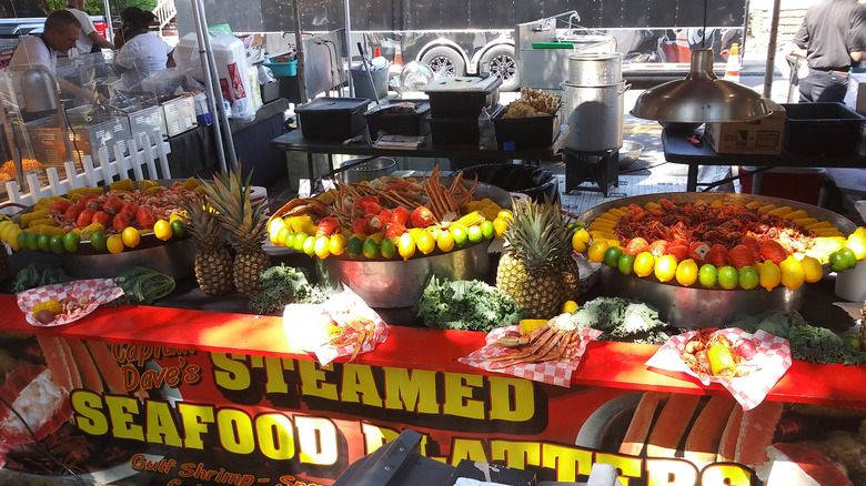 Food at Pensacola Seafood Festival