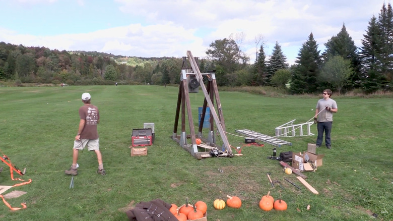 Vermont's Pumpkin Chuckin' Festival