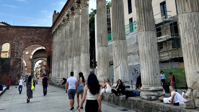 Roman Columns in Milan