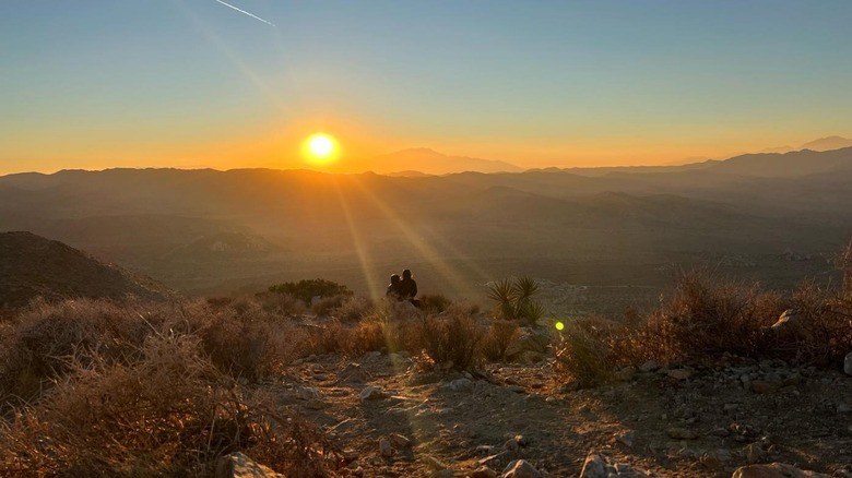 Ryan Mountain sunset 