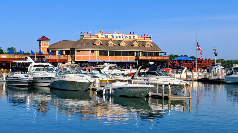 boats docked at Put-in-Bay