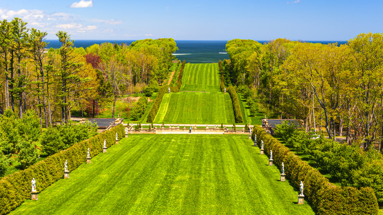 Castle Hill grounds in Ipswich, MA