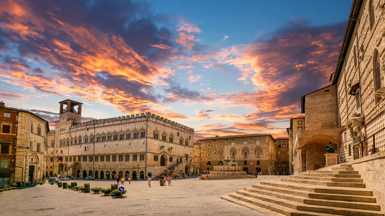 Piazza IV Novembre in Perugia