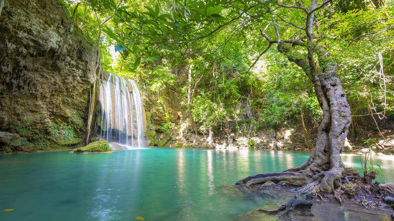 Erawan National Park waterfall