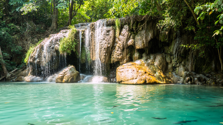 waterfall at Erawan National Park