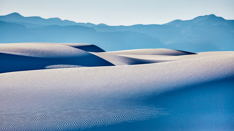 dunes at White Sands National Park