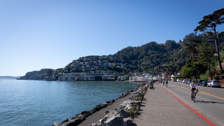 Waterfront in Sausalito, CA