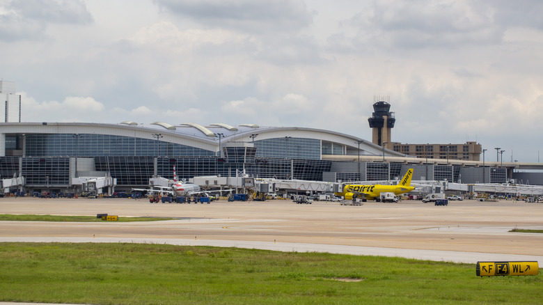 Terminal D at Dallas Fort Worth International Airport