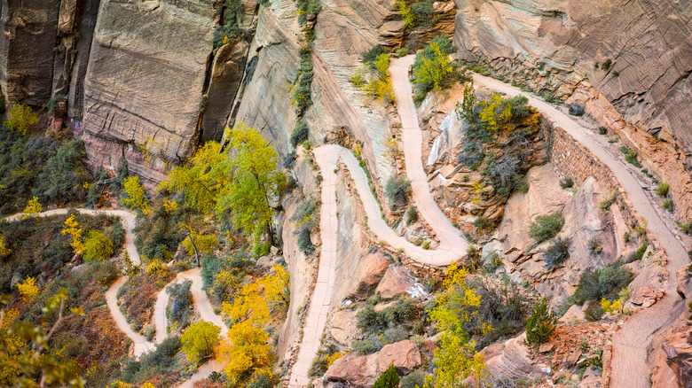 The West Rim Trail at Zion