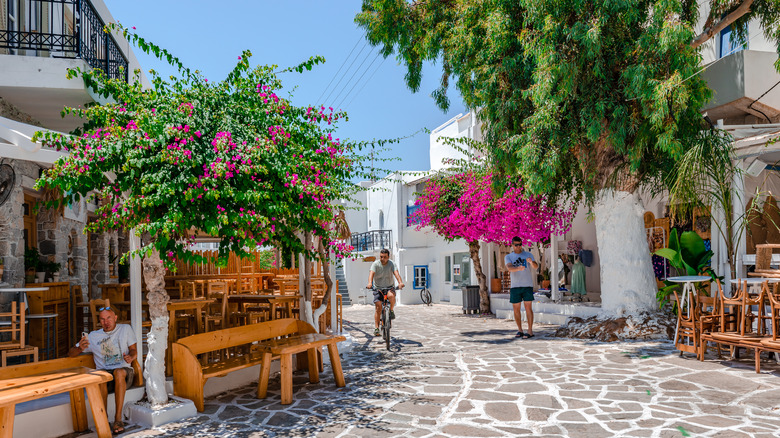 The city of Antiparos