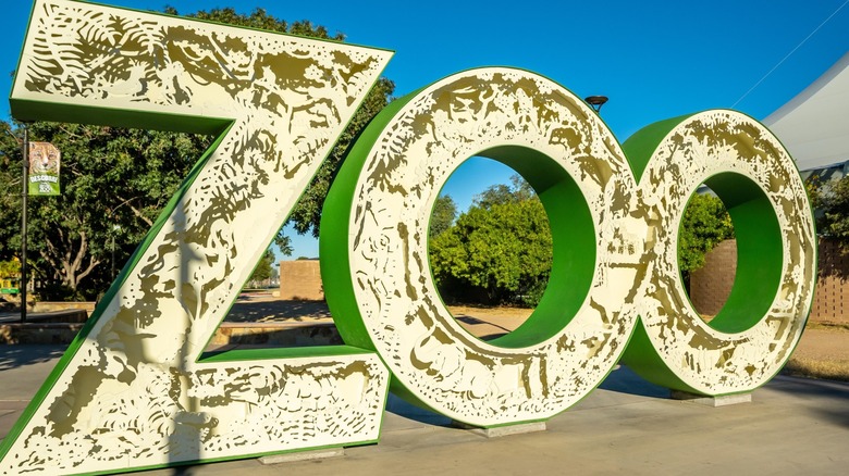 Reid Park Zoo sign