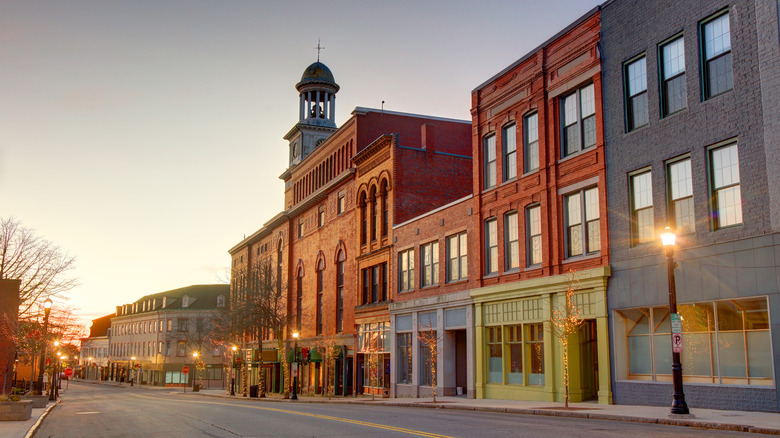 Downtown Biddeford Maine