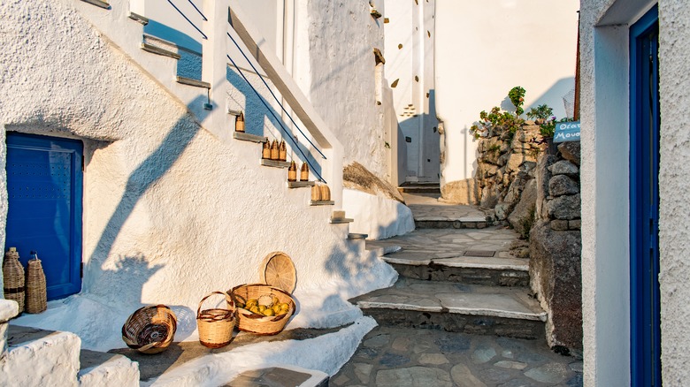 village on Tinos, Greece