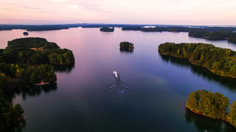 Lake Lanier in Georgia