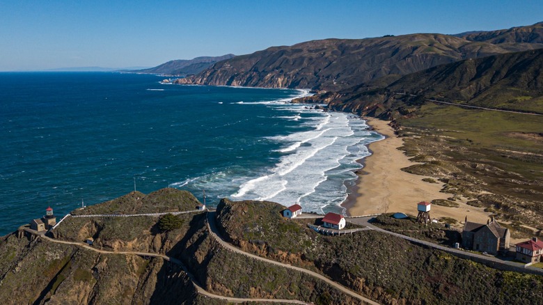 California coast at Point Sur