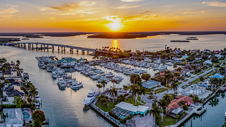 Aerial view of Marco Island