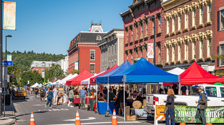 Farmer's market, Montpelier 