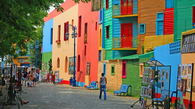 colorful buildings of La Boca