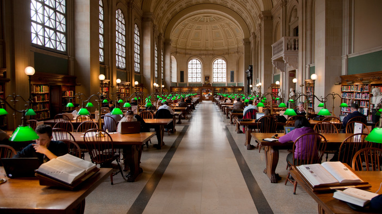 Boston Public Library interior