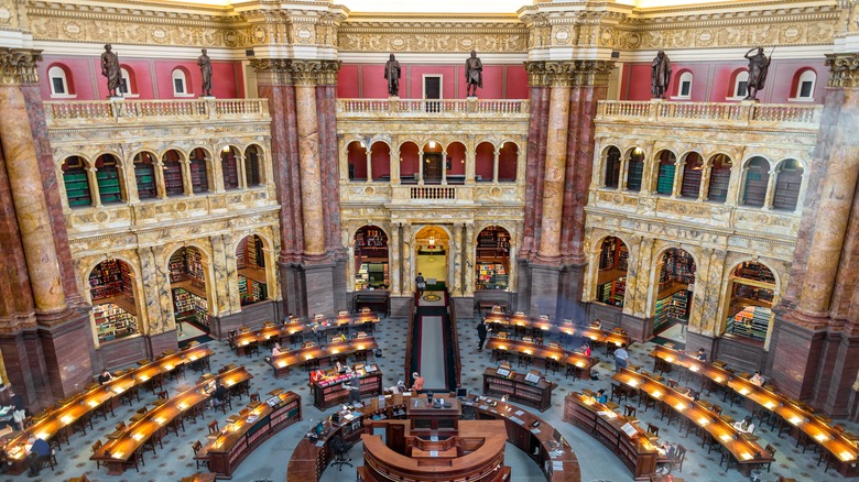 Library of Congress interior view