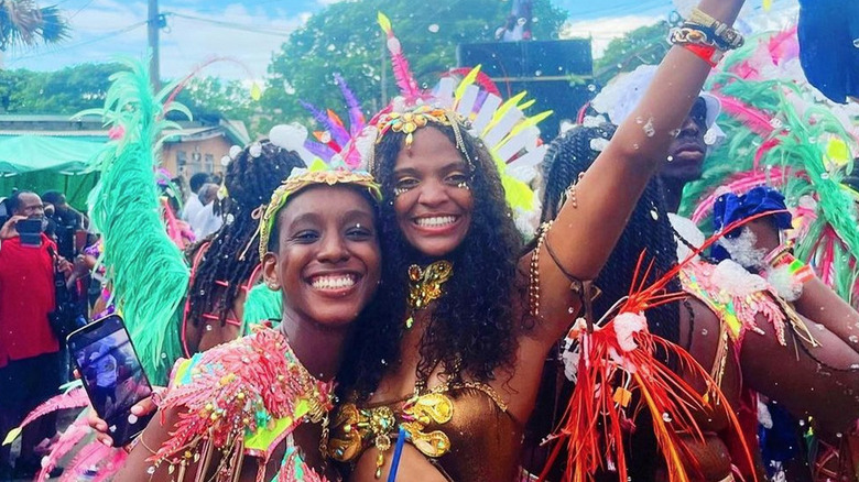 Revelers at Crop Over